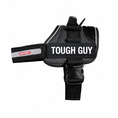 Ezy Dog Harness Badge/Patch - Tough Guy - 2 Pack
