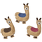Ethical Products Dura-Fused Color Leather Llama Dog Toy - Assorted Types - 9"