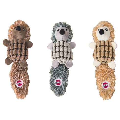 Ethical Products Lil Spots Hedgehog Dog Toys - Assorted - 7"