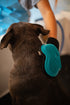 Messy Mutts Grooming Glove for Dog or Cats - Blue