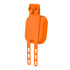 Klear Water Crate Mate Dog LickiMat - Orange