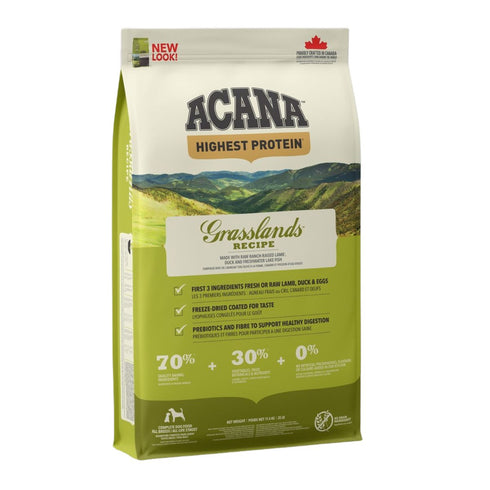 Acana Regionals Grasslands Dry Dog Food 25lb - Poudre Pet and Feed Supply