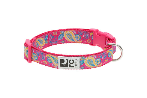 RC Pets Standard Dog Collar - XS 5/8" - Paisley