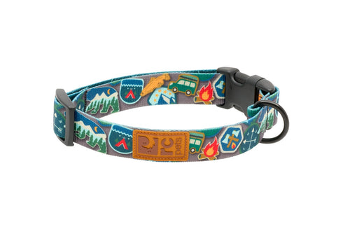 RC Pets Eco Dog Collar - Small 3/4" - Trail Badges