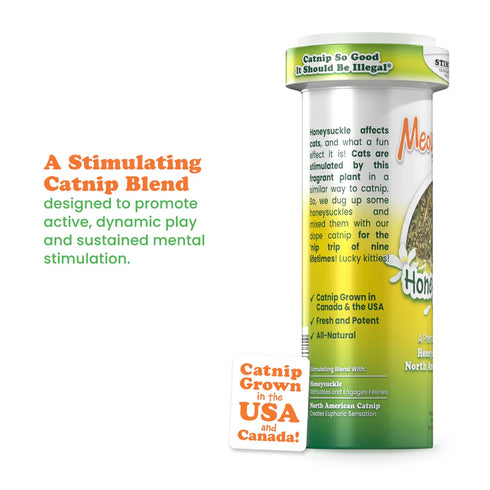 Meowijuana Honeysuckle Haze Catnip Blend - 26g Bottle