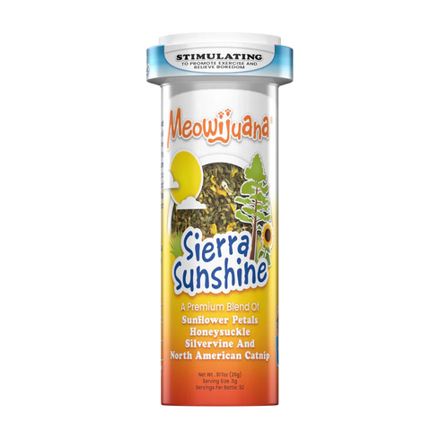 Meowijuana Sierra Sunshine Catnip Blend - 26g Bottle