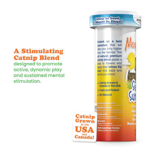 Meowijuana Sierra Sunshine Catnip Blend - 26g Bottle