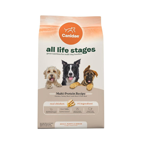Canidae All Life Stage High Protein Dry Dog Food - Multi-Protein - 4lb Bag