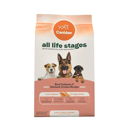 Canidae All Life Stages High Protein Dry Dog Food - Salmon - 4lb Bag