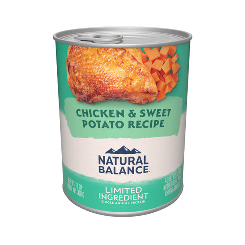 Natural Balance Limited Ingredient Wet Dog Food - Chicken & Sweet Potato - 13oz Can