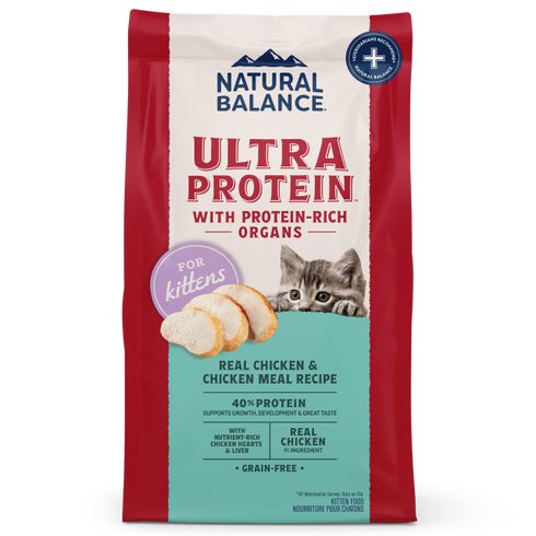 Natural Balance Ultra Protein Kitten Dry Cat Food - Chicken & Chicken Meal - 6lb Bag