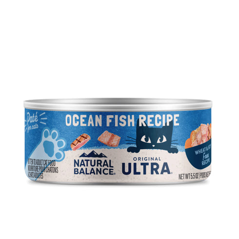 Natural Balance Ultra Original Premium Wet Cat Food - Ocean Fish - 5.5oz Can