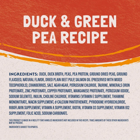 Natural Balance Limited Ingredient Wet Cat Food - Duck & Green Pea - 5.5oz Can