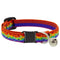 Lupine Cat Safety Collar with Bell - 1/2" x 8"-12" - Pixel Party