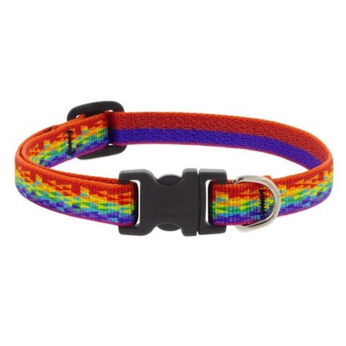 Lupine Adjustable Dog Collar - 3/4" x 13"-22" - Pixel Party