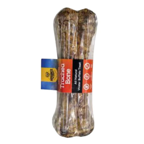 Advanced Pet Product Water Buffalo Trachea Bone dog Chew - 4"