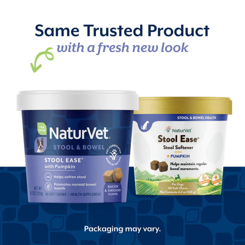Naturvet Stool Ease Digestive Support Soft Chews - 40 Count