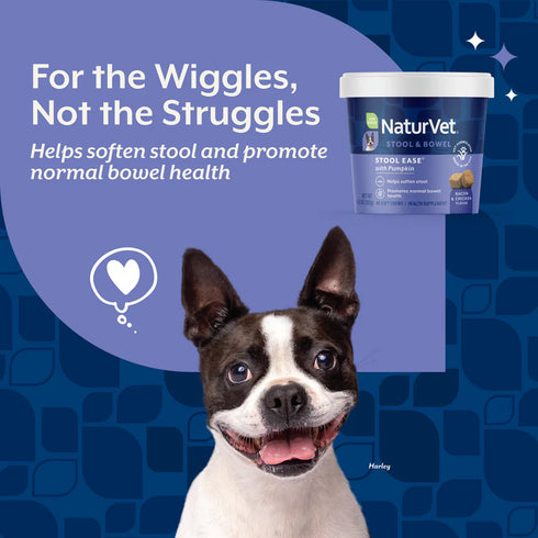 Naturvet Stool Ease Digestive Support Soft Chews - 40 Count
