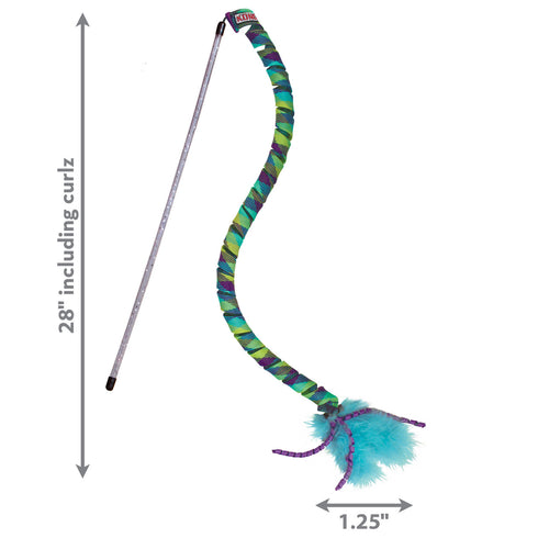 Kong Curlz Teaser Wand Cat Toy