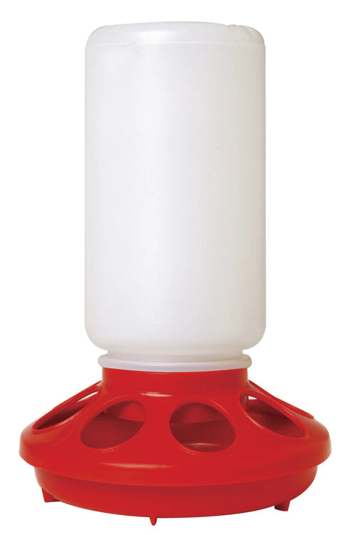 Little Giant Baby Chick Feeder Base - Red
