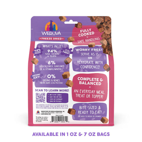 Weruva Cat Freeze Dried Cat Food - Mideast Feast - 7oz Pouch