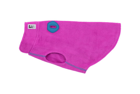RC Pets Baseline Fleece Dog Coat - Size 10 - Mulberry & Dark Teal
