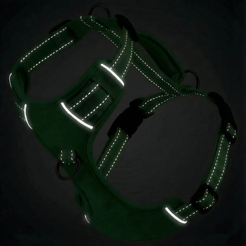 Bay Dog Chesapeake Dog Harness - Small 13-19" - Green