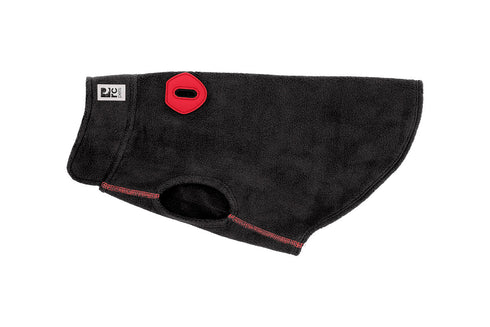 RC Pets Baseline Fleece Dog Coat - Size 14 - Black & Goji Berry