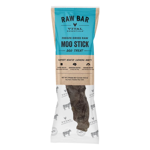 Vital Essentials Freeze Dried Moo Sticks Dog Treats - Beef - 1 Stick