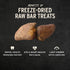 Vital Essentials Freeze Dried Raw Bar Dog Treats - Turkey Hearts - 1.23oz Bag