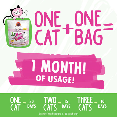 Weruva Cat Litter with Hinoki Wood & Green Tea - 6.7lb Bag