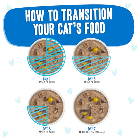 BFF OMG Wet Cat Food - Chicken & Pumpkin Love Munchkin! - 2.8oz Can