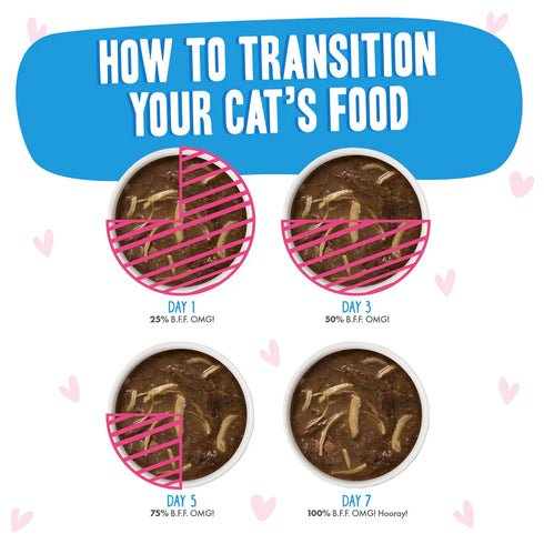 BFF OMG Wet Cat Food - Tuna & Chicken Charm Me - 3oz Pouch