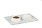 Messy Mutts Silicone Non-Slip Pet Bowl Pat - Large - Light Grey