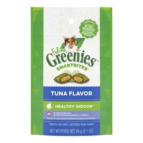 Greenies Hairball Control Tuna Flavor Cat Treats 2.1oz - Poudre Pet and Feed Supply