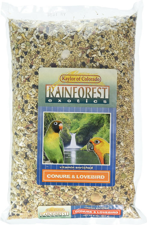 Kaylor of Colorado Conure & Lovebird Rainforest Exotics 4lb - Poudre Pet and Feed Supply