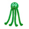 Patchwork Pet Spooky Octopus Dog Toy - 24" - Green