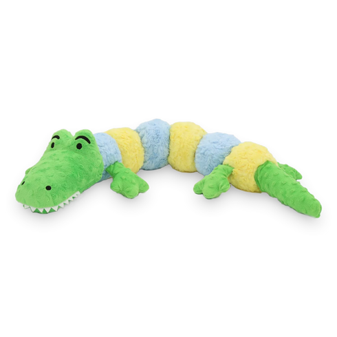 Patchwork Pet Gatorpillar Dog Toy - 35"