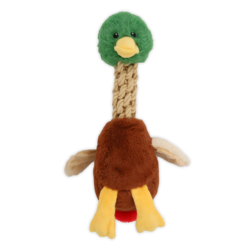 Patchwork Pet Tug and Toss Mallard Duck - 15"