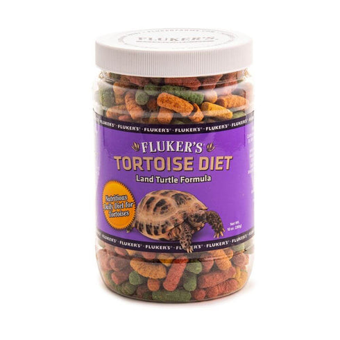 Fluker's Tortoise Diet Large Pellets - 10oz Jar