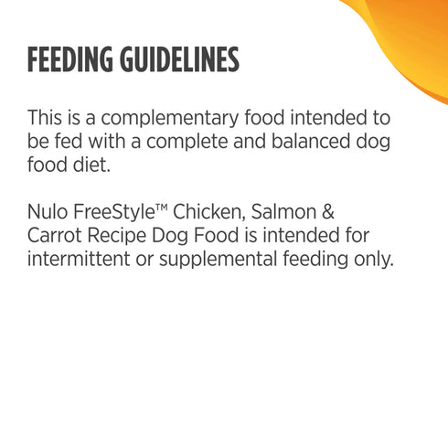 Nulo Freestyle Grain Free Wet Dog Food - Chicken, Salmon, & Carrots In Broth - 2.8oz Pouch