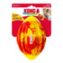 Kong Flexball Sport Football Dog Toy - Medium - Red/Yellow