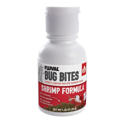 Fluval Bug Bites Shrimp Micro Granules Shrimp Food - 1.05oz Jar
