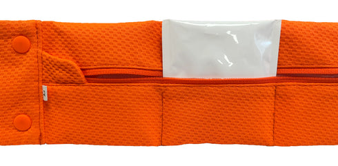 Baydog Artic Cooling Dog Collar - LG - Orange