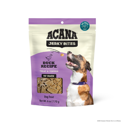 Acana Jerky Bites Soft Dog Treats - 95% Duck - 6oz Pouch