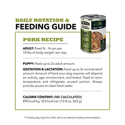 Acana Premium Chunks Wet Dog Food - Pork in Bone Broth - 12.8oz Can