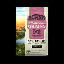Acana Wholesome Grains Small Breed Dry Dog Food - Chicken & Turkey - 11.5lb Bag