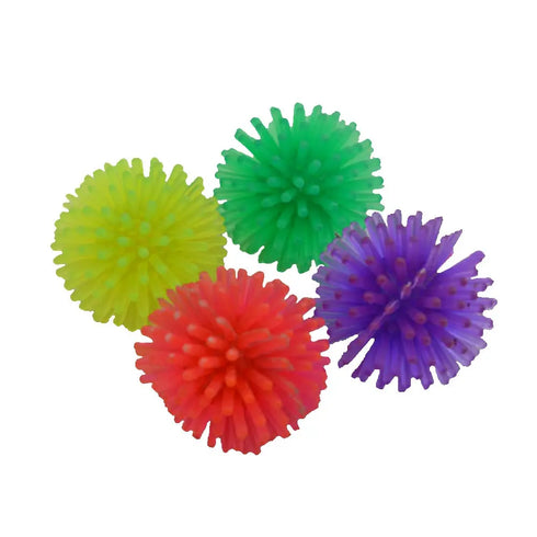 Amazing Pet Squish Ball Cat Toy - 4 Count