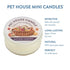 One Fur All Pet House Mini Candle - Autumn Harvest