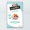 Fussie Cat Premium Pouches Wet Cat Food - Tuna & Shrimp in Aspic - 2.47oz Pouch